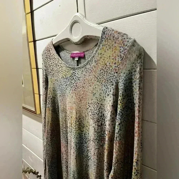 ♦️-50%♦️ PINKMUCHACHA Quebec designer  sweater in ultra-soft fabrics size xxl - Picture 8 of 9